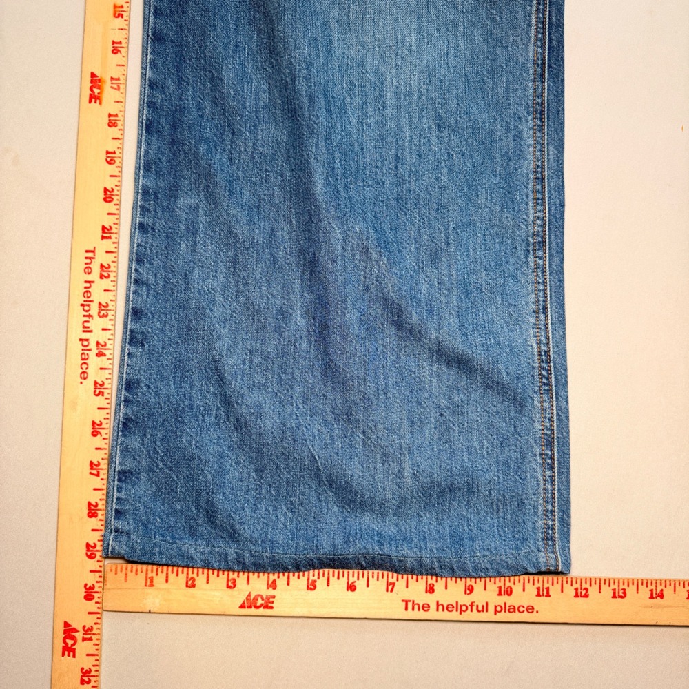 Veronica Beard Mia Wide Leg Trouser Jeans 28 High Rise Blue Pleated Capsule - Picture 8 of 13